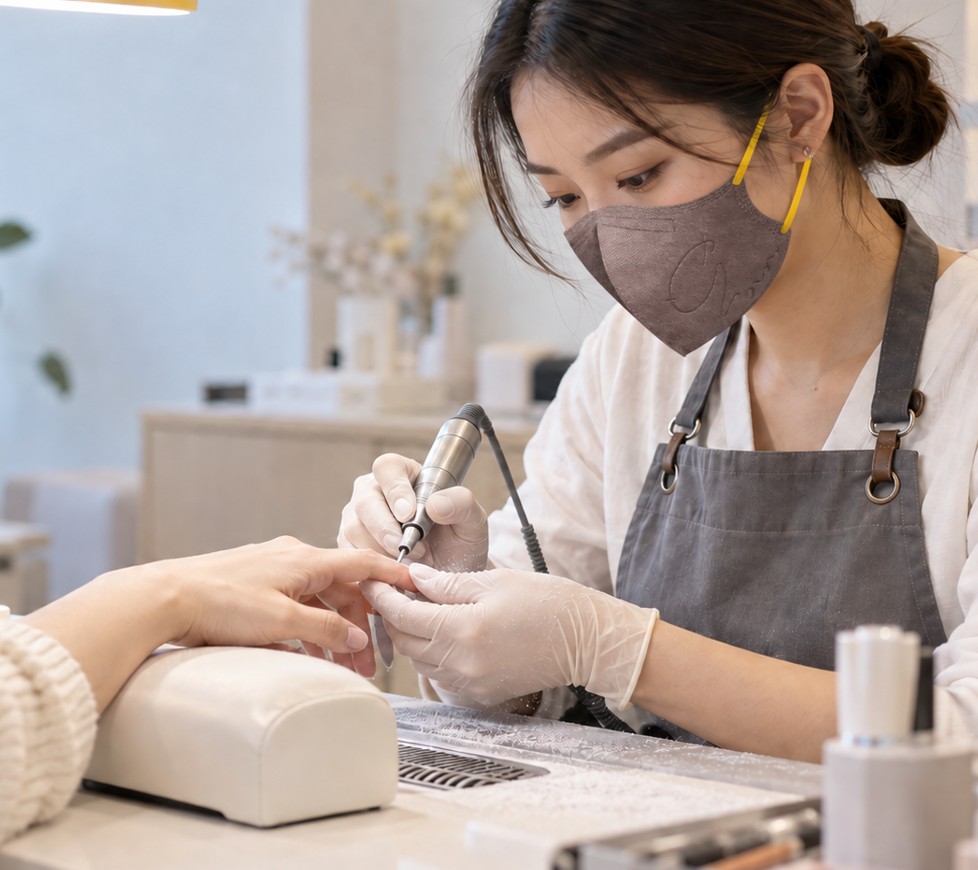 dctpro article img 美甲粉塵戴一般口罩有用嗎？美甲師口罩挑選指南