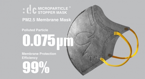 :dc PM2.5 Mask Testing Video - Membrane Mask, Washable Mask