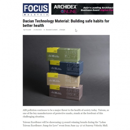 dctpro article img Focus Malaysia - Dacian Technology Material: Building safe habits for better health