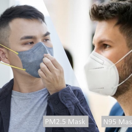 dctpro article img 空汙該戴 PM2.5 或 N95 口罩?