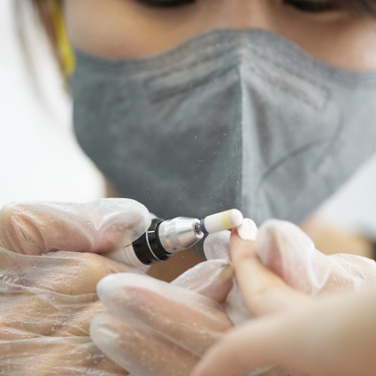 dctpro article img Nail technicians, while crafting beauty, must also prioritize their respiratory safety